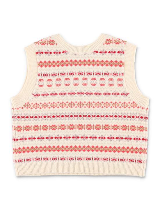 25FW [키즈] 봉쁘앙 베스트 W05GJUK00027 905 Beige - BONPOINT