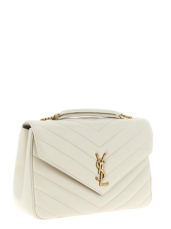 25FW 생로랑 루루 라지 마틀라세 램스킨 숄더백 803541AAEAX9207 - SAINT LAURENT