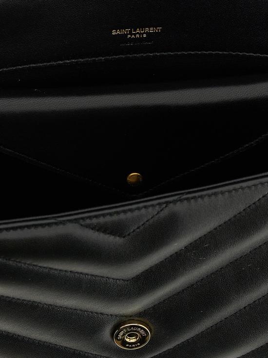 25FW 생로랑 루루 마틀라세 램스킨 미디움 숄더백 801439AAEAX1000 - SAINT LAURENT