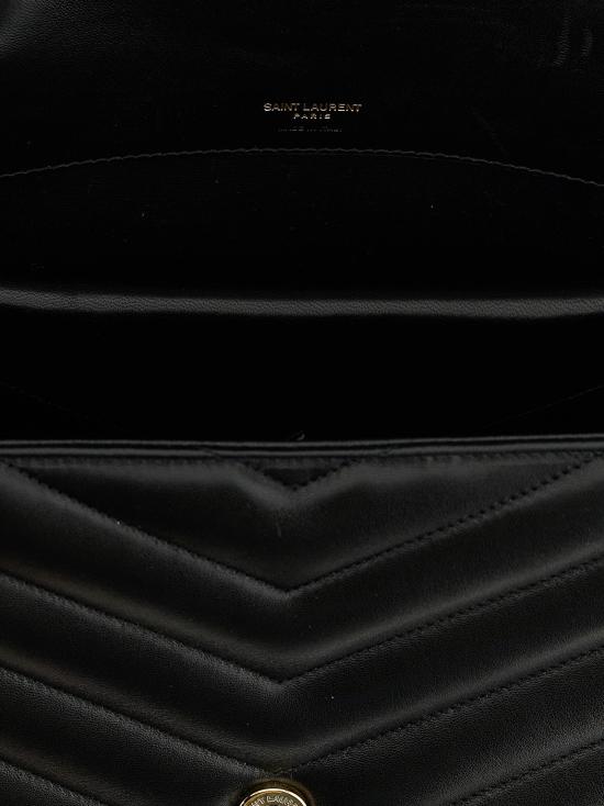 25FW 생로랑 숄더백 룰루  블랙 - SAINT LAURENT