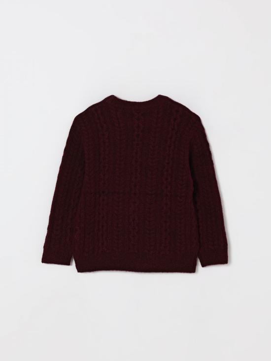 25FW [키즈] 파올로페코라 풀오버 PP4094 bordeaux Brown - PAOLO PECORA