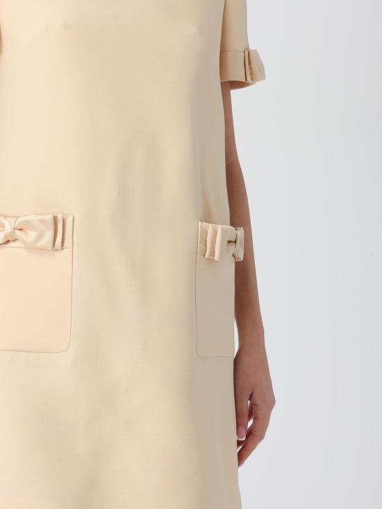 25FW 발렌티노 가라바니 롱 원피스 BVAFH61CF ET5 Beige - VALENTINO GARAVANI