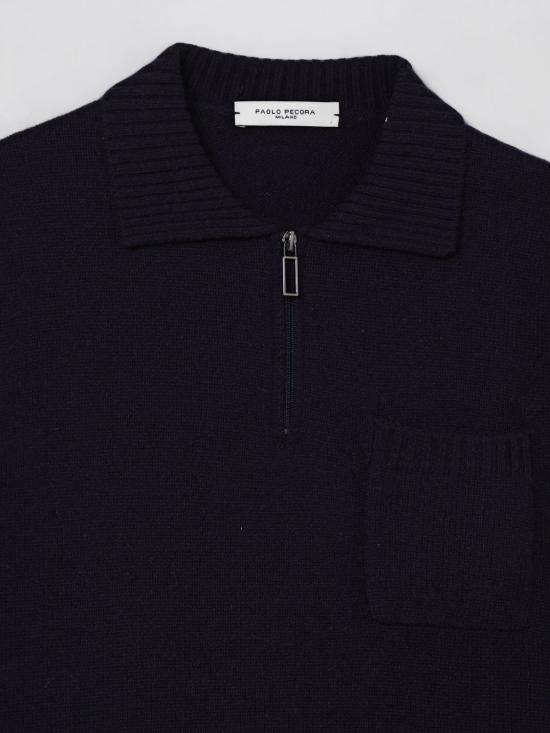 25FW [키즈] 파올로페코라 폴로 셔츠 PP4097 BLU Blue - PAOLO PECORA