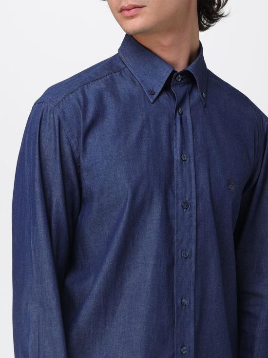 25FW 에트로 셔츠 MRIB000499SA5L9 X0880 Gnawed Blue - ETRO