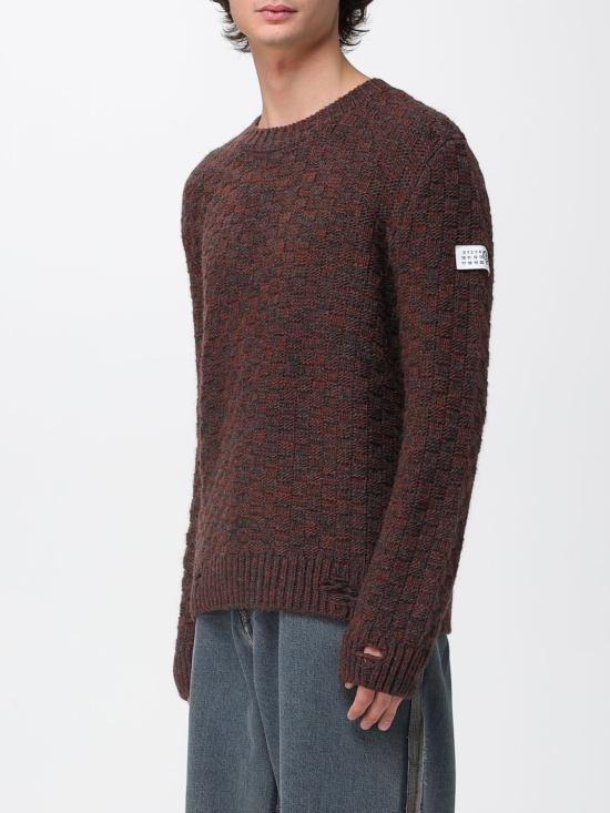 25FW MM6 메종마르지엘라 스웨터 SH2HL0034M13174 961 Grey - MM6 MAISON MARGIELA