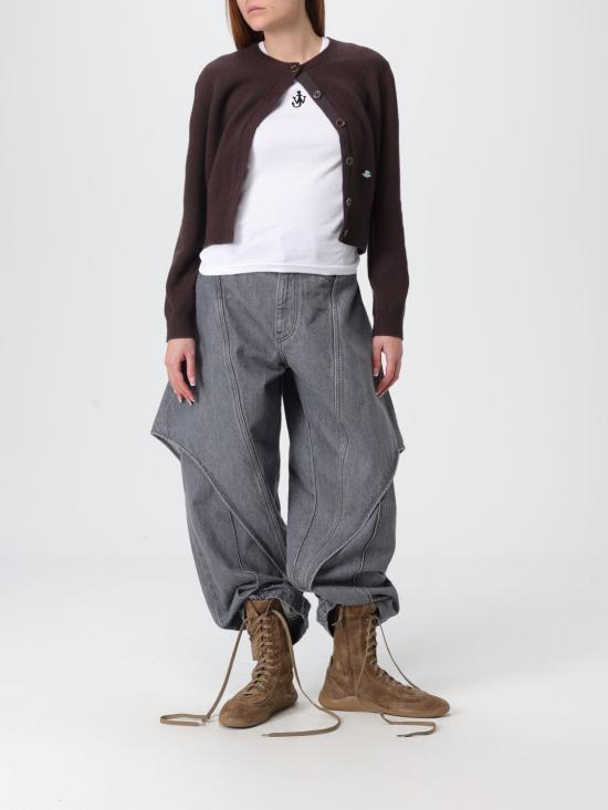 25FW JW앤더슨 반팔 티셔츠 JO0248PG1717 001 White - JW ANDERSON