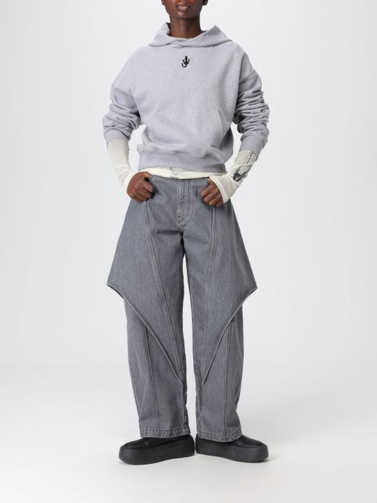 25FW JW앤더슨 스웨터 JW0216PG1719 999 Black - JW ANDERSON