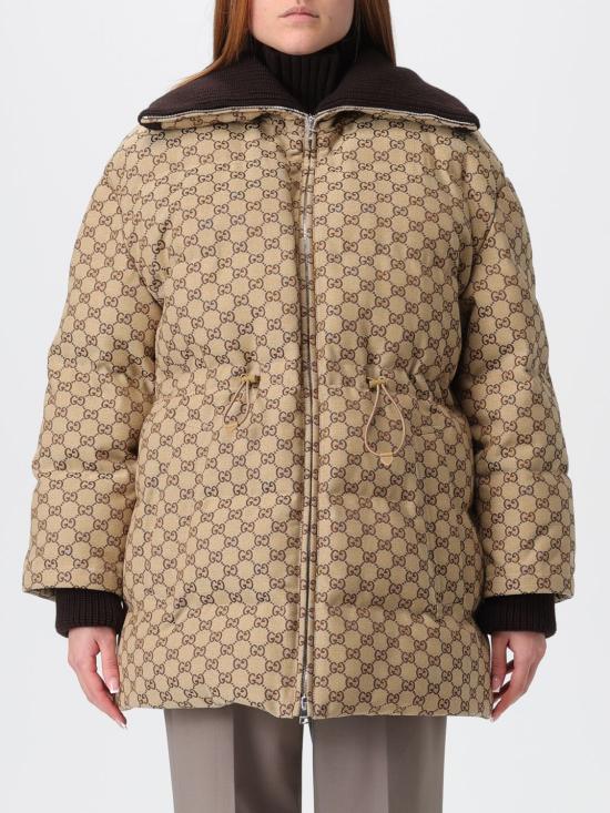 25FW 구찌 캔버스 봄버 자켓 835412ZAF4S 2580 Camel