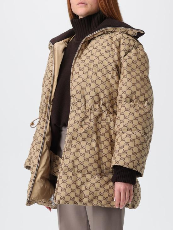 25FW 구찌 캔버스 봄버 자켓 835412ZAF4S 2580 Camel - GUCCI