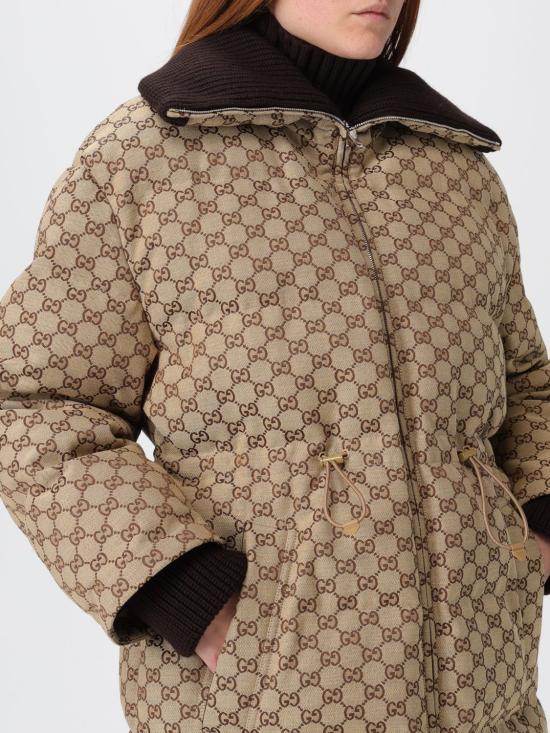 25FW 구찌 캔버스 봄버 자켓 835412ZAF4S 2580 Camel - GUCCI