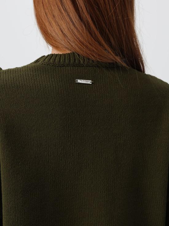 25FW JW앤더슨 스웨터 KW1446YN0417 575 Green - JW ANDERSON