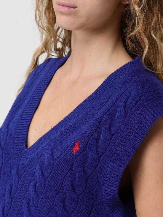 25FW 폴로 랄프로렌 베스트 211949994 003 Red - POLO RALPH LAUREN