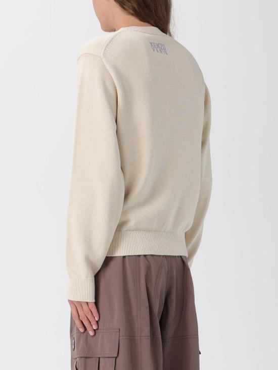 25FW 겐조 스웨터 FF62PU7233LI 02 Beige - KENZO