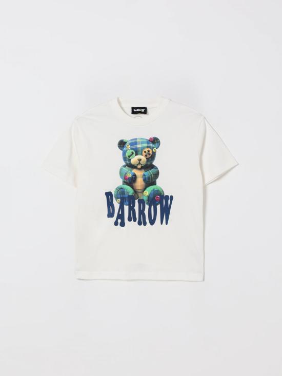 25FW [키즈] 바로우 티셔츠 F5BKJUTH244 013 Cream