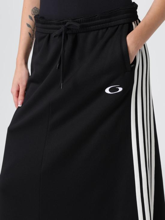 25FW 발렌시아가 롱 스커트 838767TMV15 1000 Black - BALENCIAGA