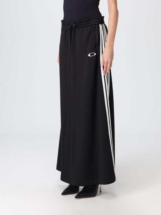 25FW 발렌시아가 롱 스커트 838767TMV15 1000 Black - BALENCIAGA