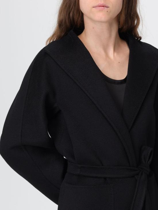 25FW 막스마라 릴리아 아이콘 코트 2521016061600 004 Black - MAX MARA