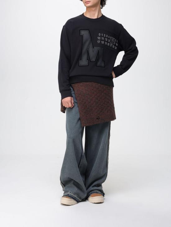 25FW MM6 메종마르지엘라 긴팔 티셔츠 SH0HG0006M25014 900 Black - MM6 MAISON MARGIELA