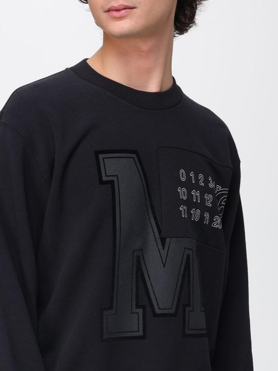 25FW MM6 메종마르지엘라 긴팔 티셔츠 SH0HG0006M25014 900 Black - MM6 MAISON MARGIELA