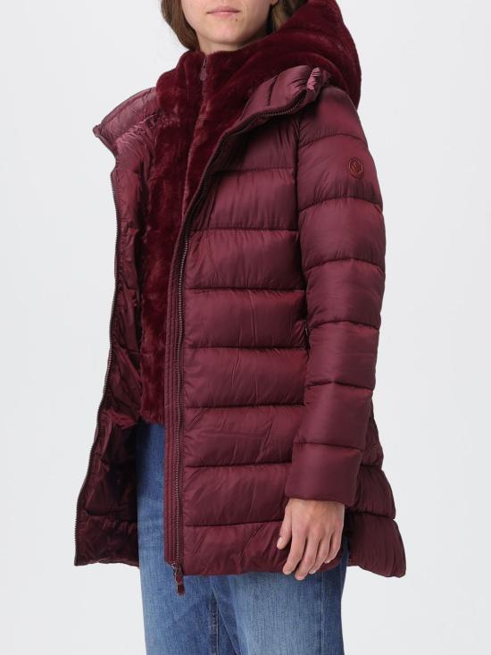 25FW 세이브더덕 자켓 D40280WJADE21 70011 Wine - SAVE THE DUCK