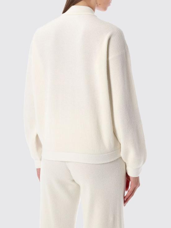 25FW 파비아나 필리피 봄버 재킷 MAD225F045N128 25 White - FABIANA FILIPPI