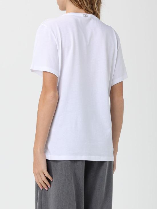 25FW 리우조 반팔 티셔츠 MF5344J6308 L9018 White - LIU JO