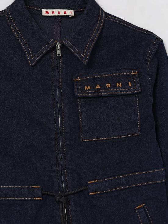 25FW [키즈] 마르니 트레이닝 웨어 M01620M00VZ 0M01 Blue - MARNI