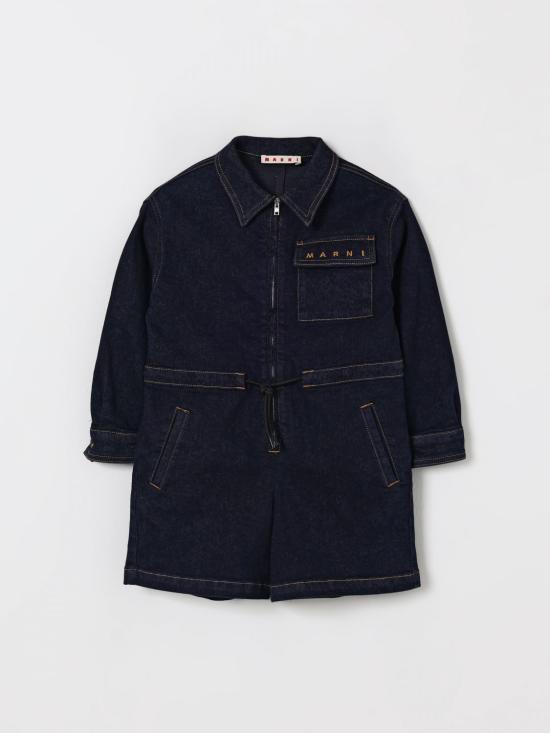 25FW [키즈] 마르니 트레이닝 웨어 M01620M00VZ 0M01 Blue