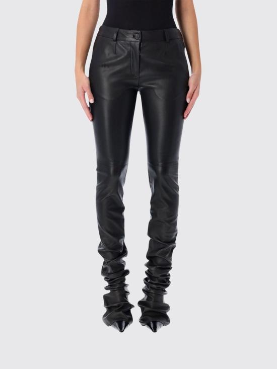 25FW 돌체앤가바나 스트레이트 팬츠 FTDFKLHULYL N0000 Black