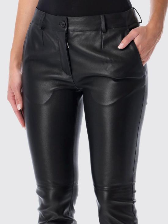 25FW 돌체앤가바나 스트레이트 팬츠 FTDFKLHULYL N0000 Black - DOLCE & GABBANA