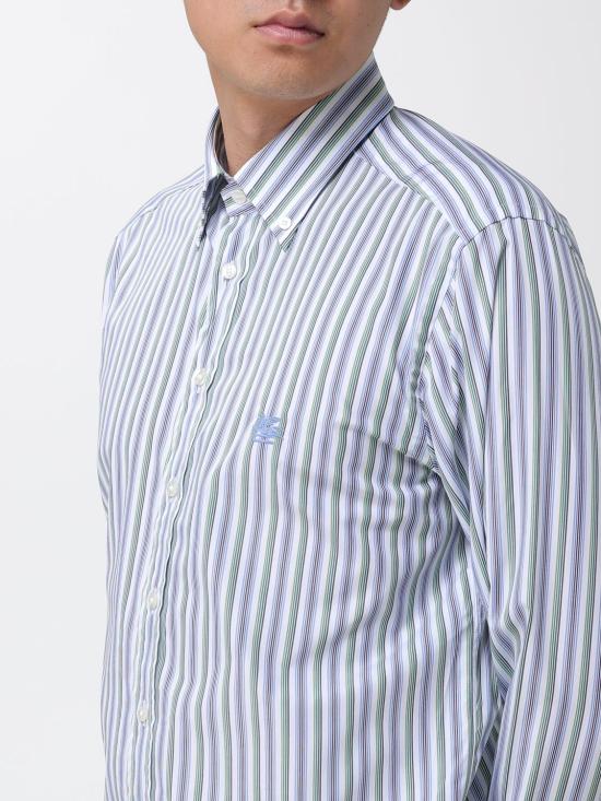 25FW 에트로 긴팔 셔츠 MRIB000499TR578 S9890 Blue - ETRO