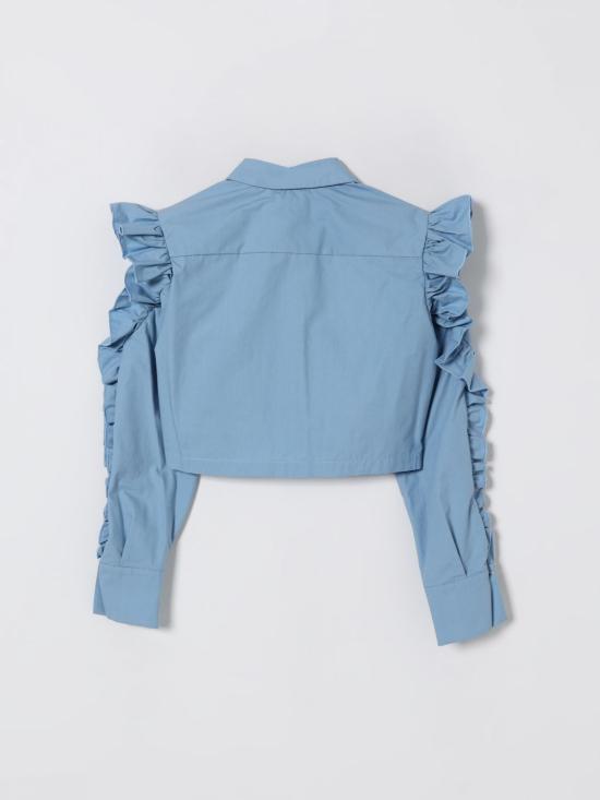 25FW [키즈] 엘리자베타프랜치 셔츠 EFCA183CA235BE039 4009 Sky Blue - ELISABETTA FRANCHI