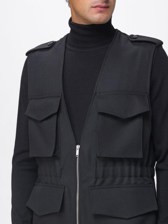 25FW 피티토리노 베스트 TL3FGT180TORSD71 0990 Black - PT TORINO