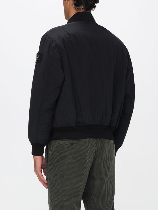 25FW 스톤 아일랜드 봄버 자켓 4100038S0019 V0029 Black - STONE ISLAND