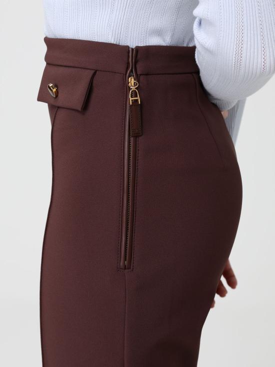 25FW 엘리자베타프랜치 스트레이트 팬츠 PA125 EA3 Coffee - ELISABETTA FRANCHI