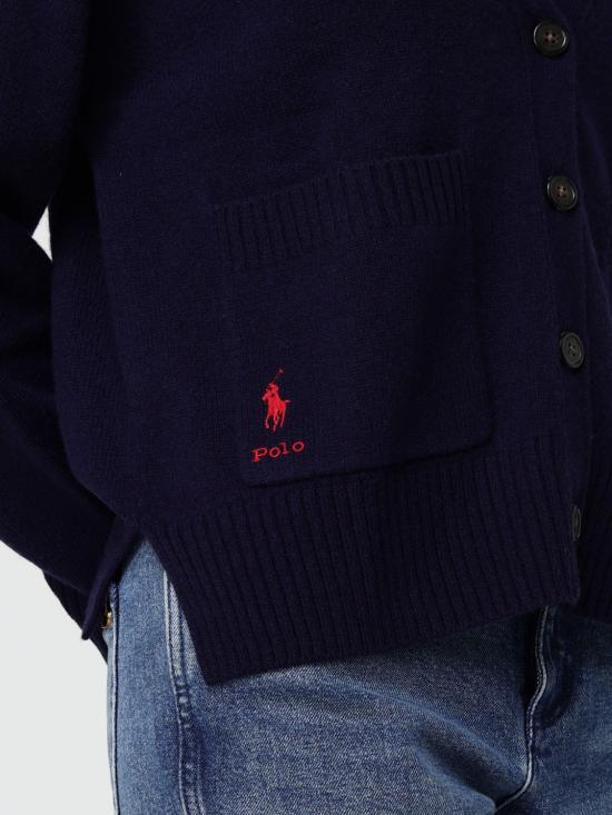 25FW 폴로 랄프로렌 스웨터 211914536 001 Blue 1 - POLO RALPH LAUREN