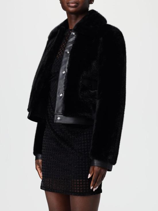 25FW 파트리지아페페 코트 8O0204 E073 K103 Black - PATRIZIA PEPE