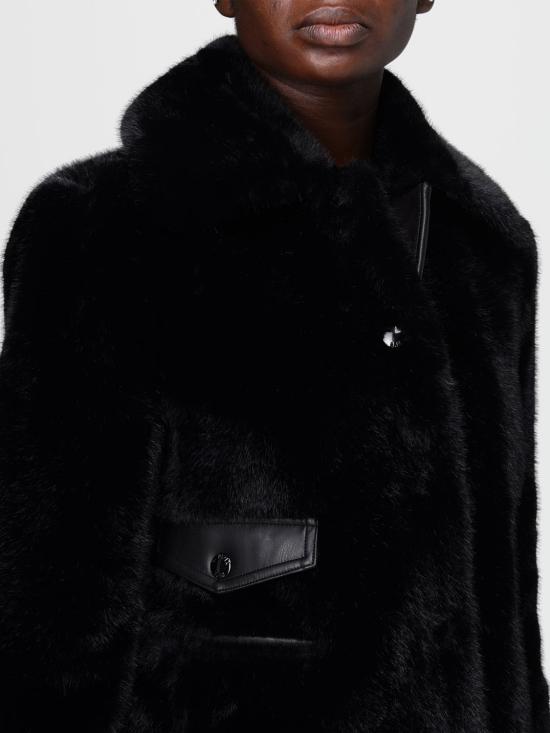 25FW 파트리지아페페 코트 8O0204 E073 K103 Black - PATRIZIA PEPE