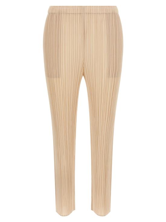 25FW 플리츠플리즈 스트레이트 팬츠 PP58JF11540