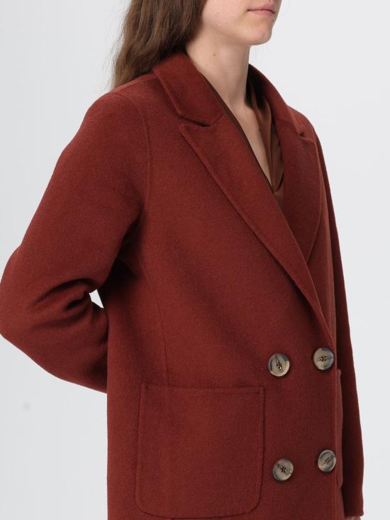 25FW 하니타 코트 H K1082 4485 COGNAC Leather - HANITA