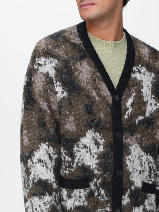 25FW 칼하트 WIP 머튼 가디건 와일드 도그 자카드 I035391 38XXX Multicolor - CARHARTT WIP