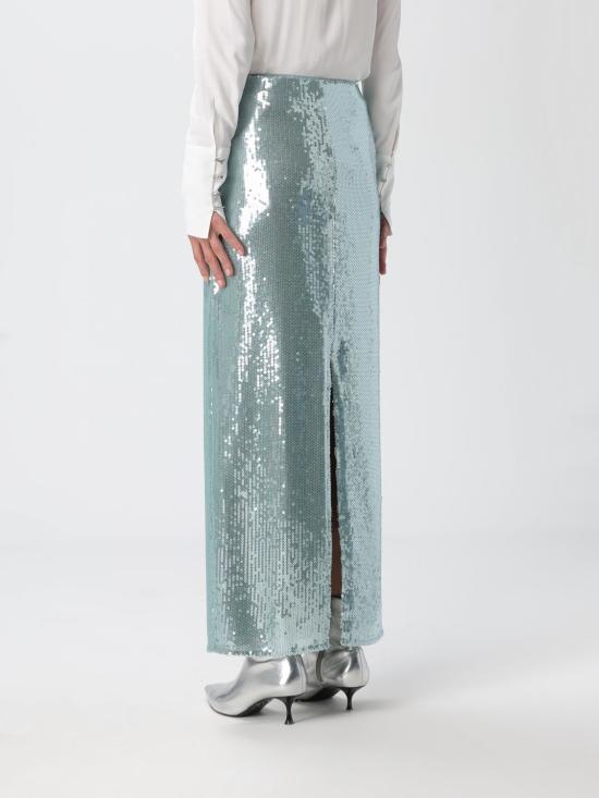 25FW 파트리지아페페 롱 스커트 8G0491J326 G615 Mint - PATRIZIA PEPE