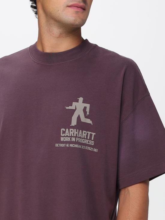 25FW 칼하트 WIP 반팔 티셔츠 I035449 33H4J Brown - CARHARTT WIP