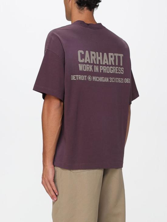 25FW 칼하트 WIP 반팔 티셔츠 I035449 33H4J Brown - CARHARTT WIP