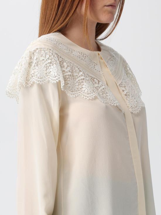 25FW 끌로에 셔츠 CH25AHT56077 114 White - CHLOE