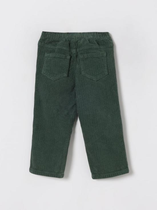 25FW [키즈] 일 구포 트레이닝/조거 팬츠 A25GPL0021V6012 577 Forest Green - IL GUFO