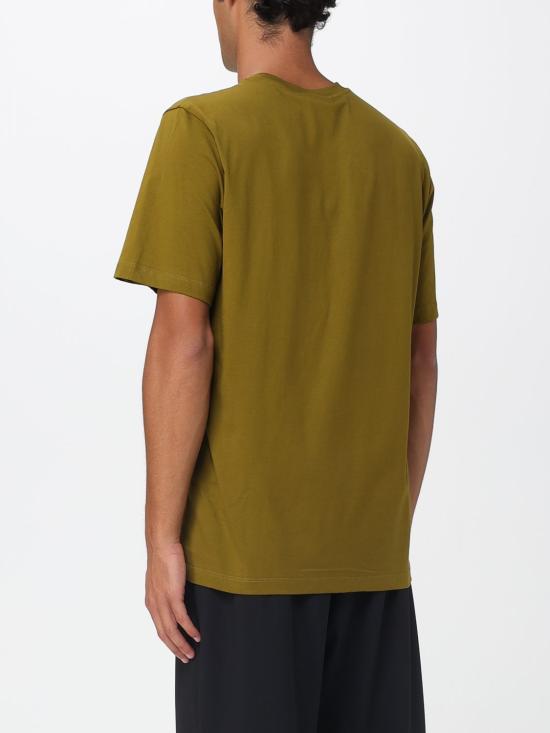 25FW 엠에스지엠 반팔 티셔츠 3940MM510257798 38 Olive - MSGM