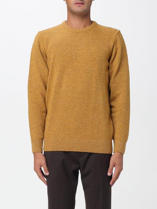 25FW 바버 스웨터 MKN0844 OR33 Yellow