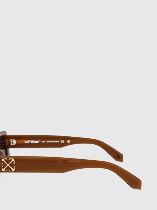 25FW 오프화이트 선글라스 OERI127C99PLA0017407 7407 Brown - OFF WHITE