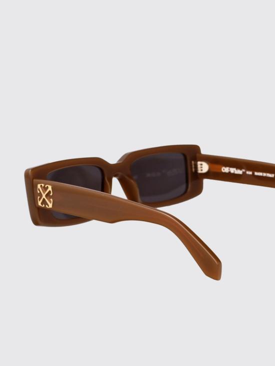 25FW 오프화이트 선글라스 OERI127C99PLA0017407 7407 Brown - OFF WHITE